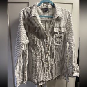 Patagonia Organic Cotton and Hemp Blouse XL